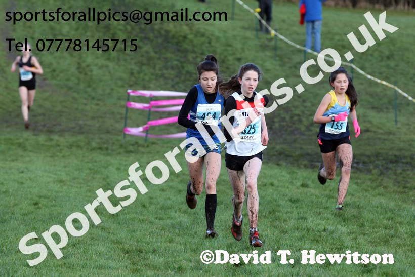 Girls under-15s Start Fitness NEHL, Herrington Country Park, near Sunderland. Photo:  David T. Hewitson/Sports for All Pics